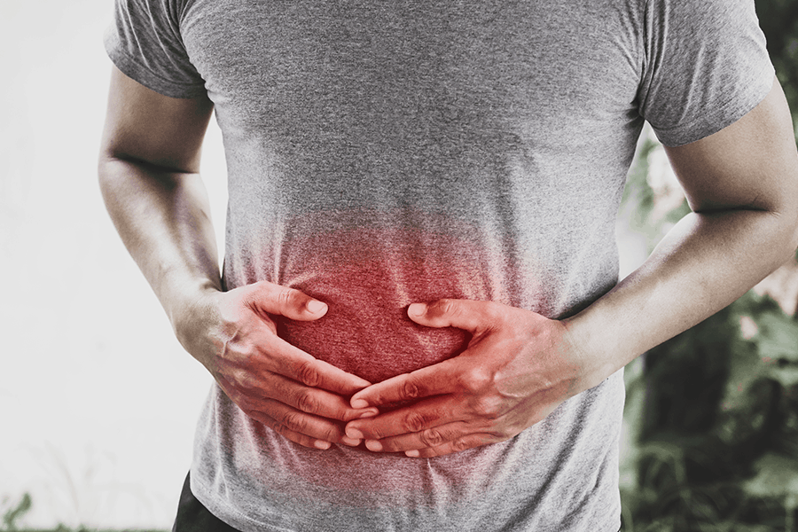 The two main types of inflammatory bowel disease are ulcerative colitis and Crohn’s disease.